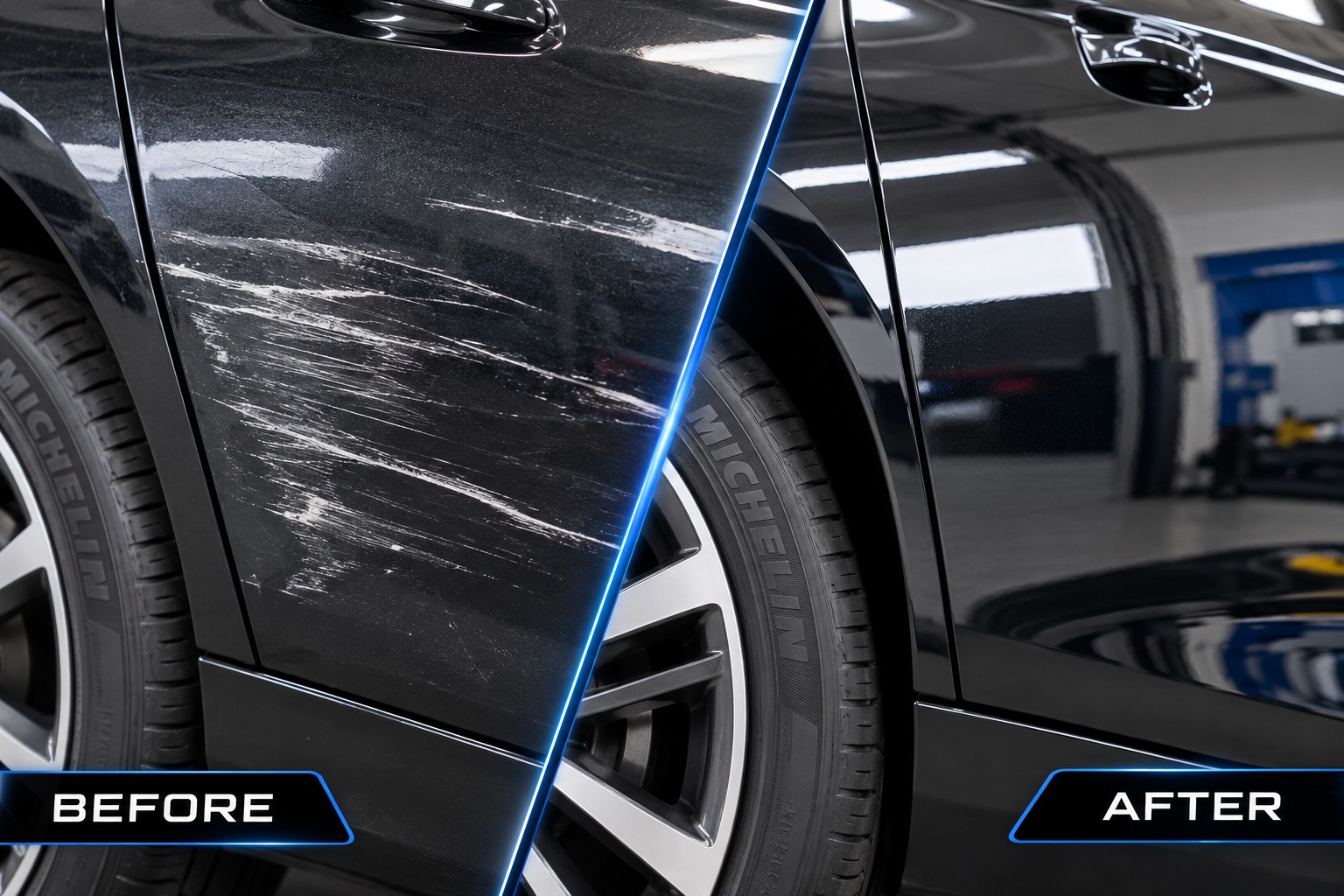 Vehicle scratch repair